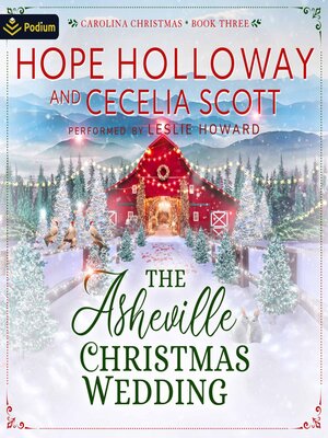 cover image of The Asheville Christmas Wedding